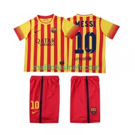 Maillot de Foot FC Barcelone Lionel Messi 10 2013 2014 Extérieur Retro - Enfant